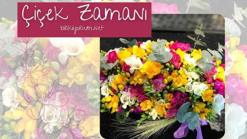 Çiçek Zamanı … Nergis, Sümbül, Frezya…