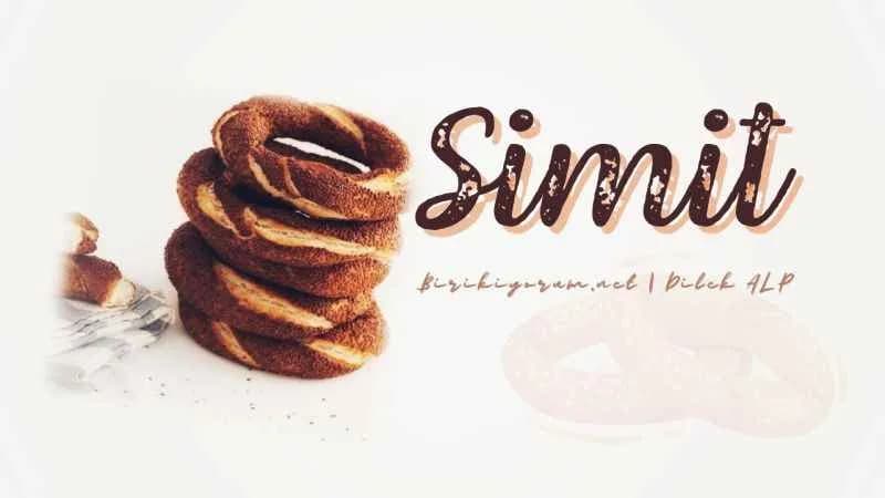 İzmit’in çıtır markası: İzmit Simidi