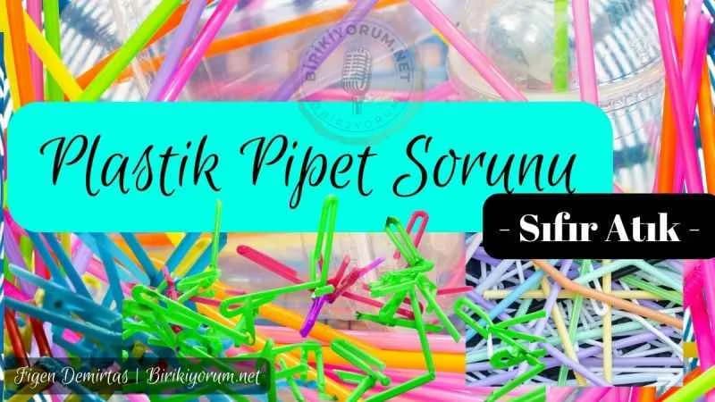 Plastik Pipet Sorunu – Sıfır Atık