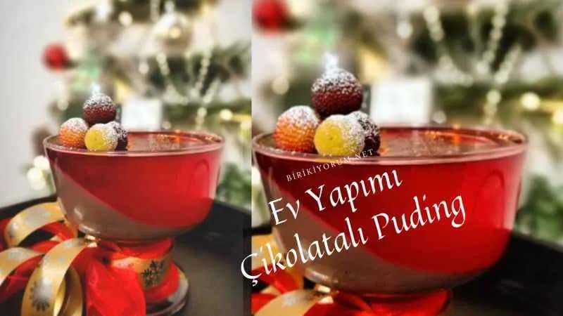 Ev Yapımı Çikolatalı Puding