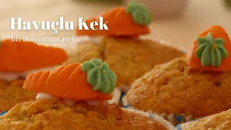 Havuçlu Tarçınlı Kek