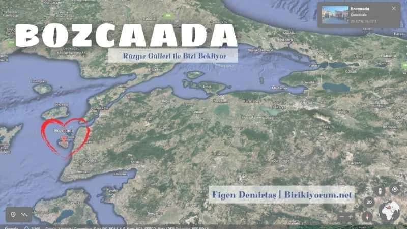 Bozcaada Rüzgar Gülleriyle Sizi Bekliyor