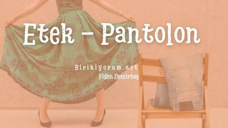 Etek Pantolon Vakası Kadın Erkek Kavgası