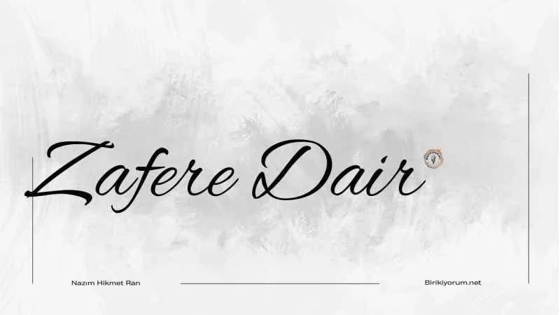 Zafere Dair